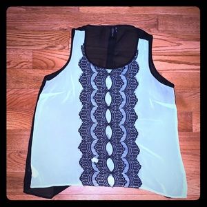 Size 0 dressy lace tank